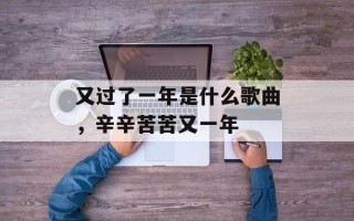 又过了一年是什么歌曲，辛辛苦苦又一年