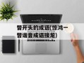 瞥开头的成语(惊鸿一瞥谐音成语接龙)