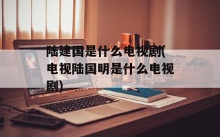 陆建国是什么电视剧(电视陆国明是什么电视剧)