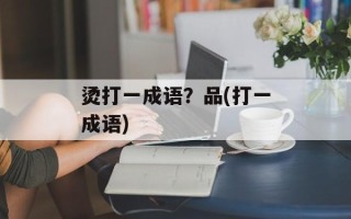 烫打一成语？品(打一成语)