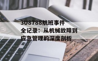 3U8788航班事件全记录：从机械故障到应急管理的深度剖析