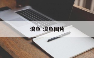 浪鱼 浪鱼图片