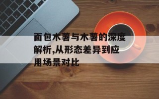 面包木薯与木薯的深度解析,从形态差异到应用场景对比