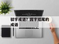 驳字成语？因字结尾的成语
