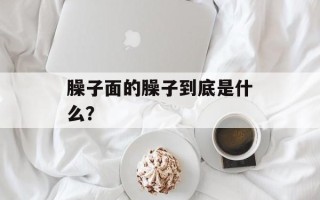 臊子面的臊子到底是什么？