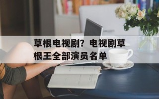 草根电视剧？电视剧草根王全部演员名单