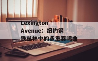 Lexington Avenue：纽约钢铁丛林中的多重奏鸣曲
