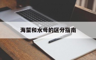 海蜇和水母的区分指南