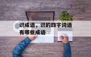 识成语，识的四字词语有哪些成语