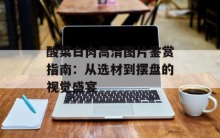酸菜白肉高清图片鉴赏指南：从选材到摆盘的视觉盛宴