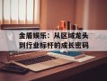 金盾娱乐：从区域龙头到行业标杆的成长密码