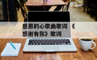 感恩的心歌曲歌词 《感谢有你》歌词