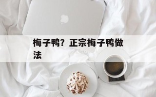 梅子鸭？正宗梅子鸭做法