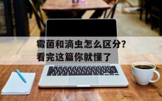 霉菌和滴虫怎么区分？看完这篇你就懂了