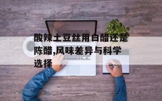 酸辣土豆丝用白醋还是陈醋,风味差异与科学选择