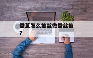 蚕茧怎么抽丝做蚕丝被？
