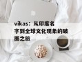 vikas：从印度名字到全球文化现象的破圈之旅