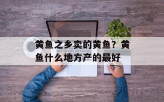 黄鱼之乡卖的黄鱼？黄鱼什么地方产的最好