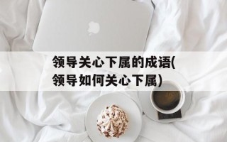领导关心下属的成语(领导如何关心下属)