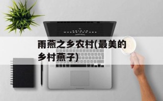 雨燕之乡农村(最美的乡村燕子)
