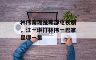 林伟秦珊是哪部电视剧，江一琳打林伟一巴掌是哪一集