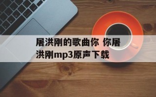 屠洪刚的歌曲你 你屠洪刚mp3原声下载