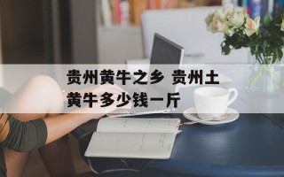 贵州黄牛之乡 贵州土黄牛多少钱一斤