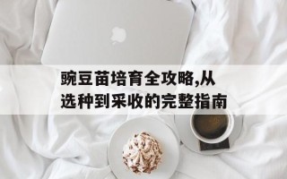 豌豆苗培育全攻略,从选种到采收的完整指南