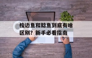 梭边鱼和鲶鱼到底有啥区别？新手必看指南