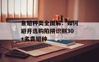 鱼翅种类全图解：如何避开选购陷阱识别30+名贵翅种