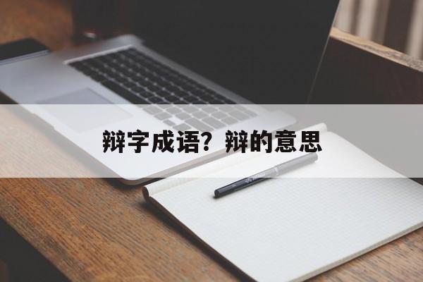 辩字成语？辩的意思-第1张图片-