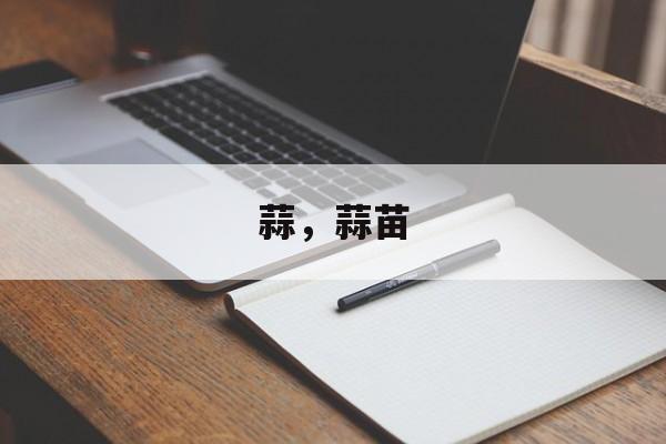 蒜，蒜苗-第1张图片-