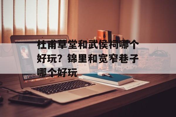 杜甫草堂和武侯祠哪个好玩？锦里和宽窄巷子哪个好玩-第1张图片-