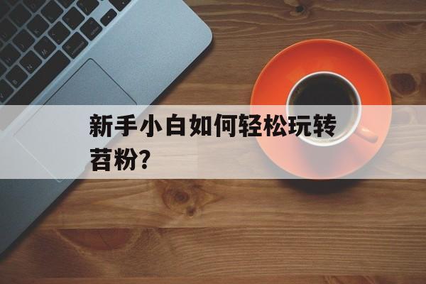 新手小白如何轻松玩转苕粉？-第1张图片-