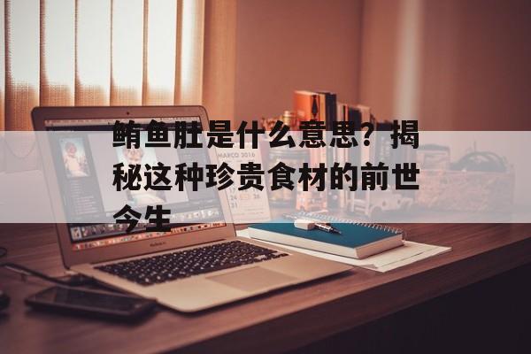 鲔鱼肚是什么意思？揭秘这种珍贵食材的前世今生-第1张图片-