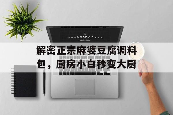 解密正宗麻婆豆腐调料包，厨房小白秒变大厨-第1张图片-