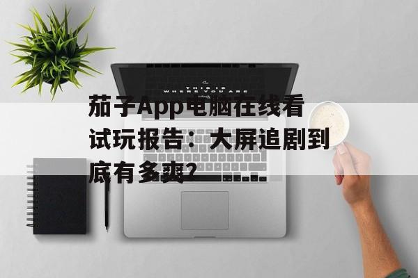 茄子App电脑在线看试玩报告：大屏追剧到底有多爽？-第1张图片-