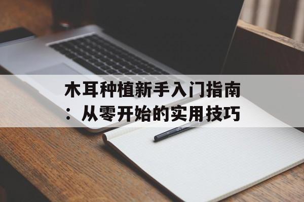 木耳种植新手入门指南：从零开始的实用技巧-第1张图片-