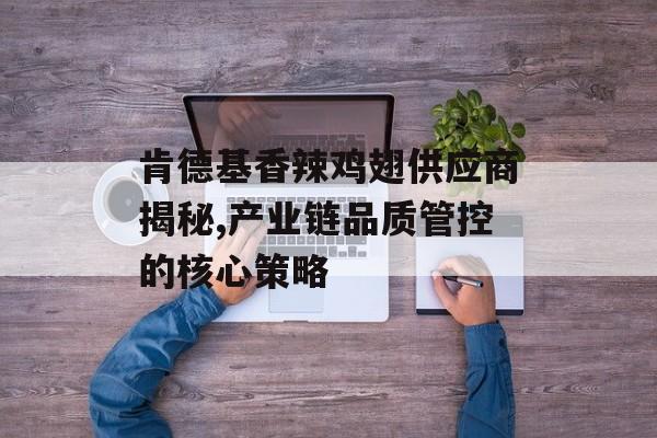 肯德基香辣鸡翅供应商揭秘,产业链品质管控的核心策略-第1张图片-