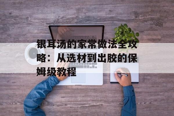 银耳汤的家常做法全攻略：从选材到出胶的保姆级教程-第1张图片-