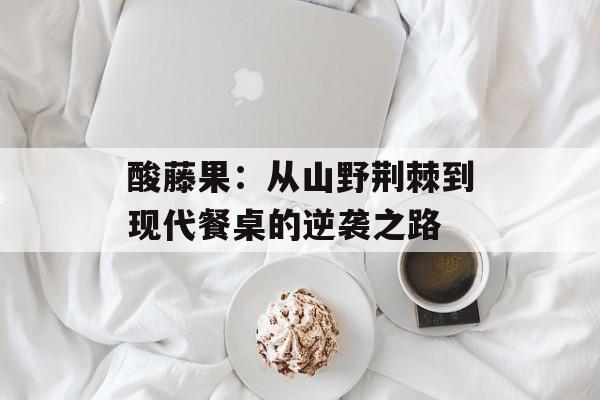 酸藤果：从山野荆棘到现代餐桌的逆袭之路-第1张图片-