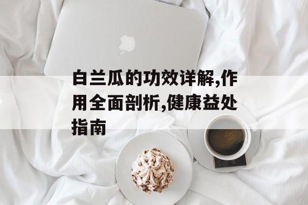 白兰瓜的功效详解,作用全面剖析,健康益处指南-第1张图片- 白兰瓜的功效详解,作用全面剖析,健康益处指南-第1张图片-